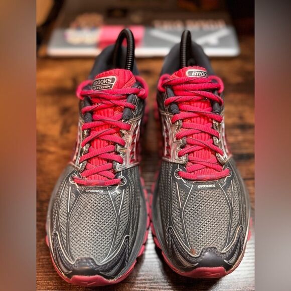 Brooks Pink and Gray Glycerin 14 Size 7.5 - Picture 5 of 12